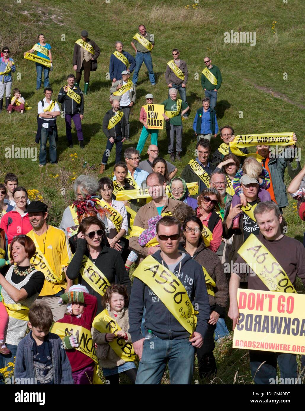 Twyford down protests hires stock photography and images Alamy