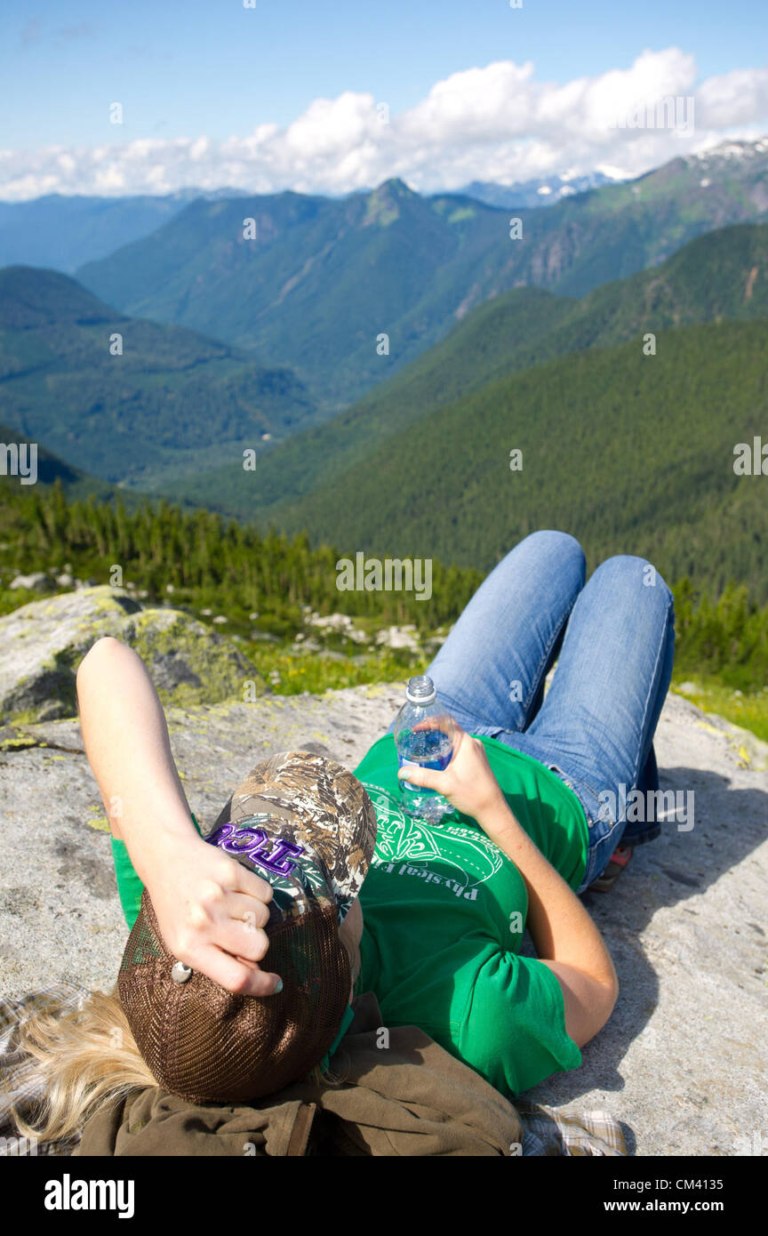 Snyder lake trail hires stock photography and images Alamy