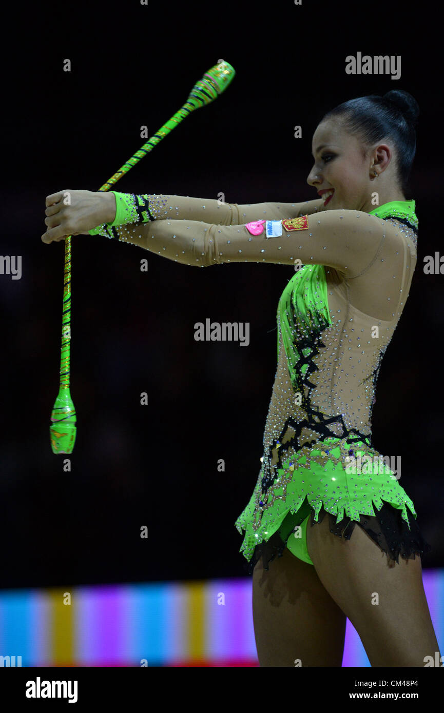 Daria Dmitrieva (RUS), SEPTEMBER 30, 2012 - Rhythmic Gymnastics : AEON ...