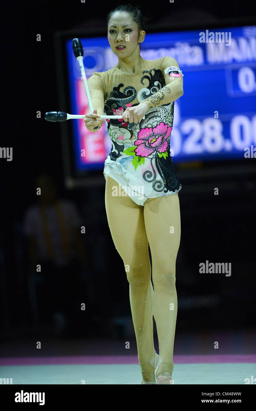 Riko Anakubo (JPN), SEPTEMBER 30, 2012 - Rhythmic Gymnastics : AEON CUP ...