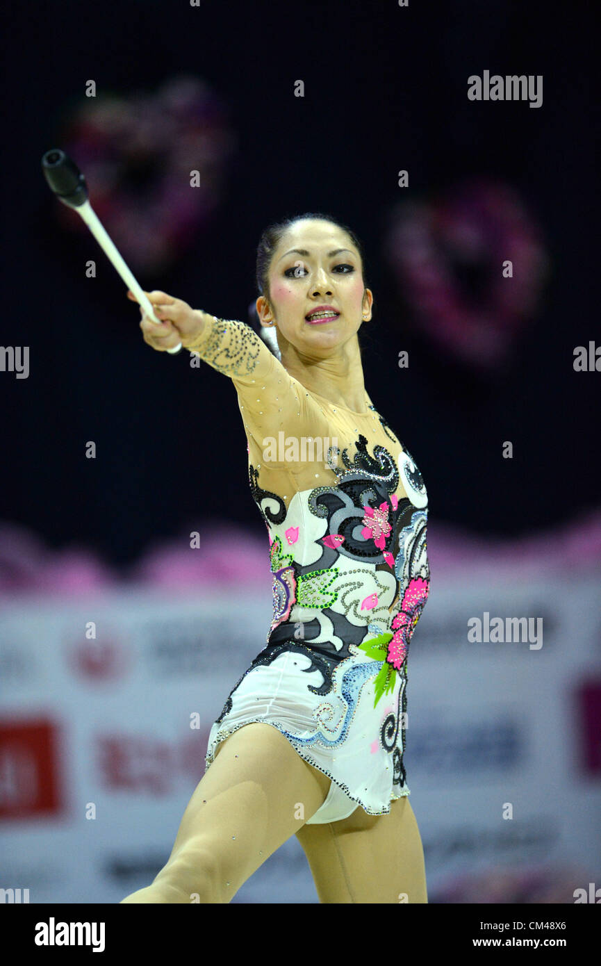 Riko Anakubo (JPN), SEPTEMBER 30, 2012 - Rhythmic Gymnastics : AEON CUP ...