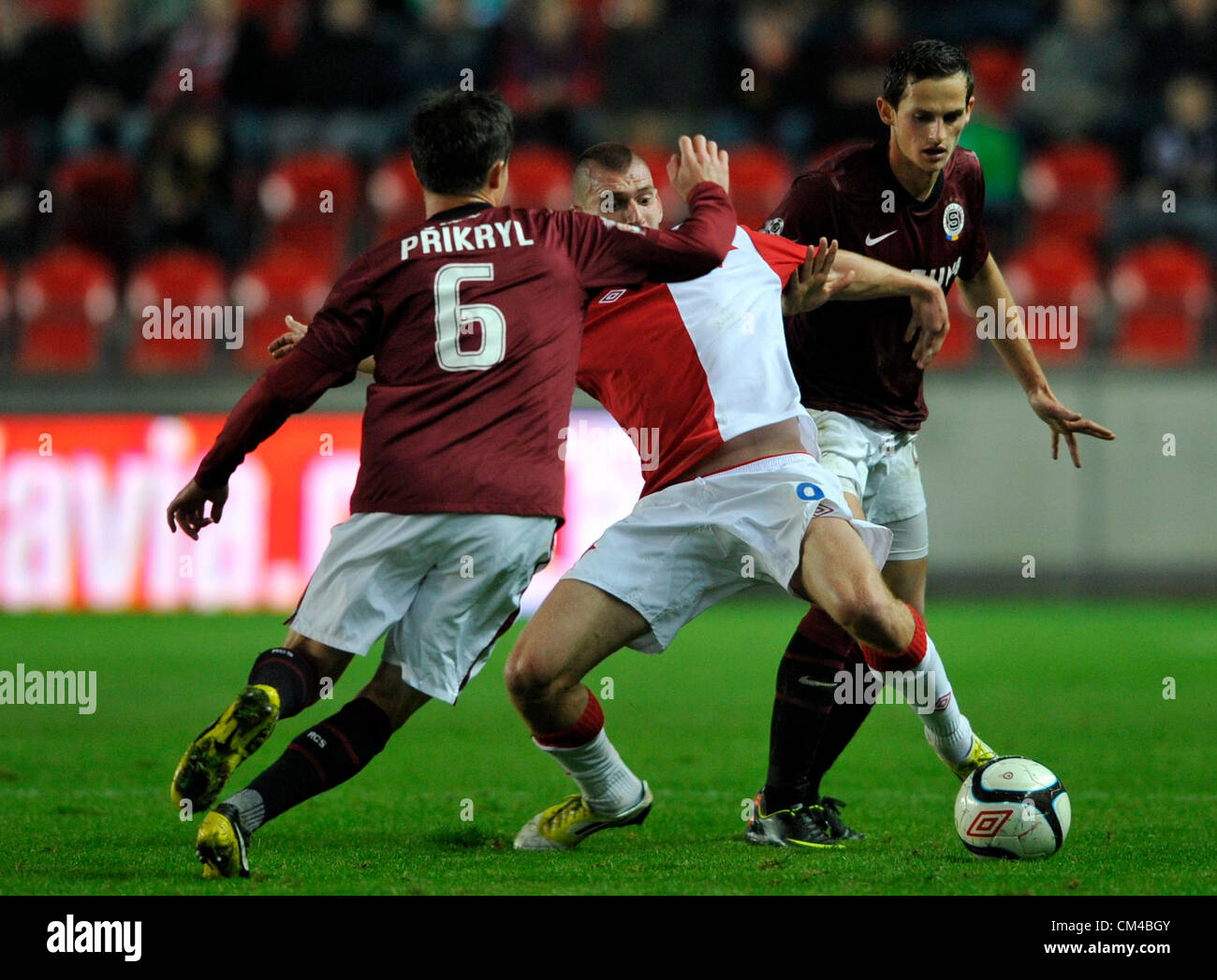 Czech soccer league, 9th round, Slavia Prague vs Sparta Prague on September 29, 2012, Prague Czech soccer league, 9th round, Slavia Prague vs Sparta Prague on September 29, 2012, Prague