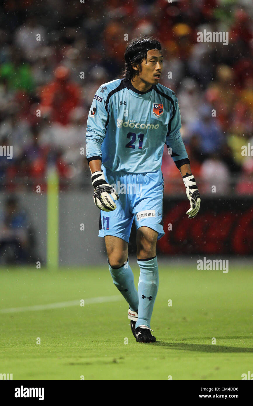 Koji Ezumi (Ardija), AUGUST 11, 2012 - Football / Soccer : 2012 J