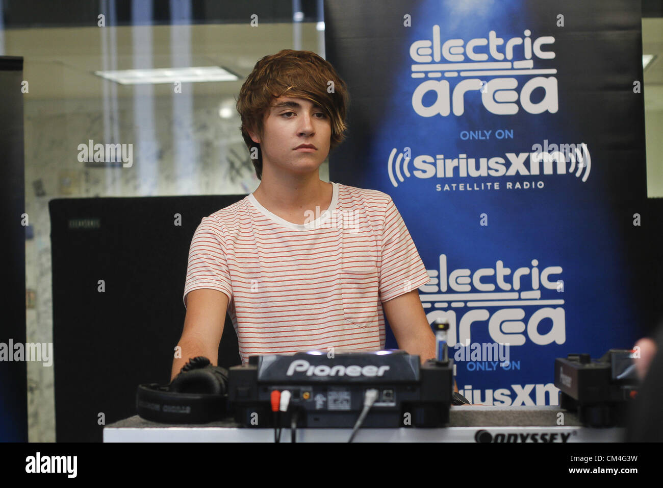 Sept. 14, 2012 - Ny, NY, U.S. - Danny Avila visits the studios of ...