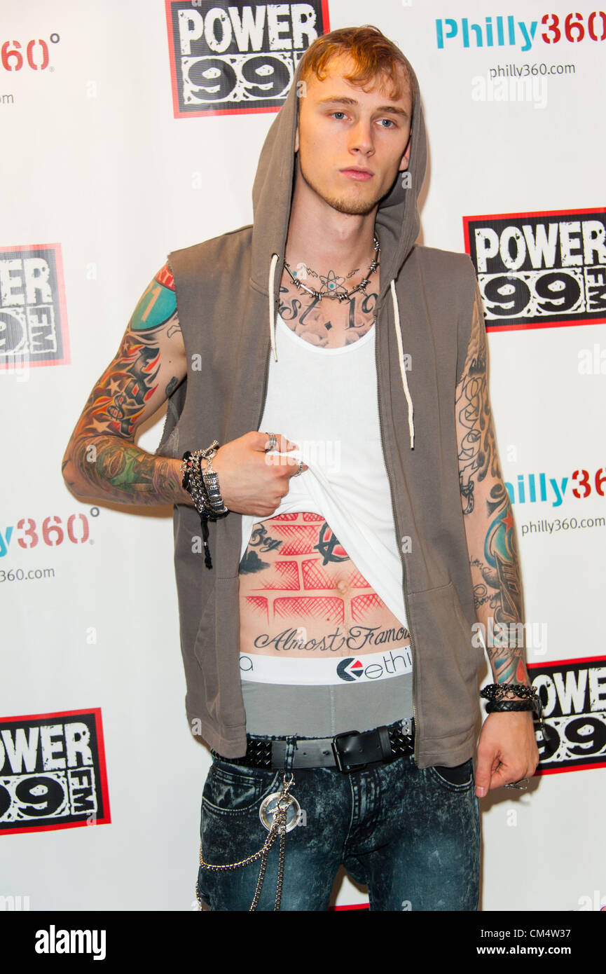 Oct. 4, 2012 Philadelphia, Pennsylvania, U.S Rapper MGK, (Machine