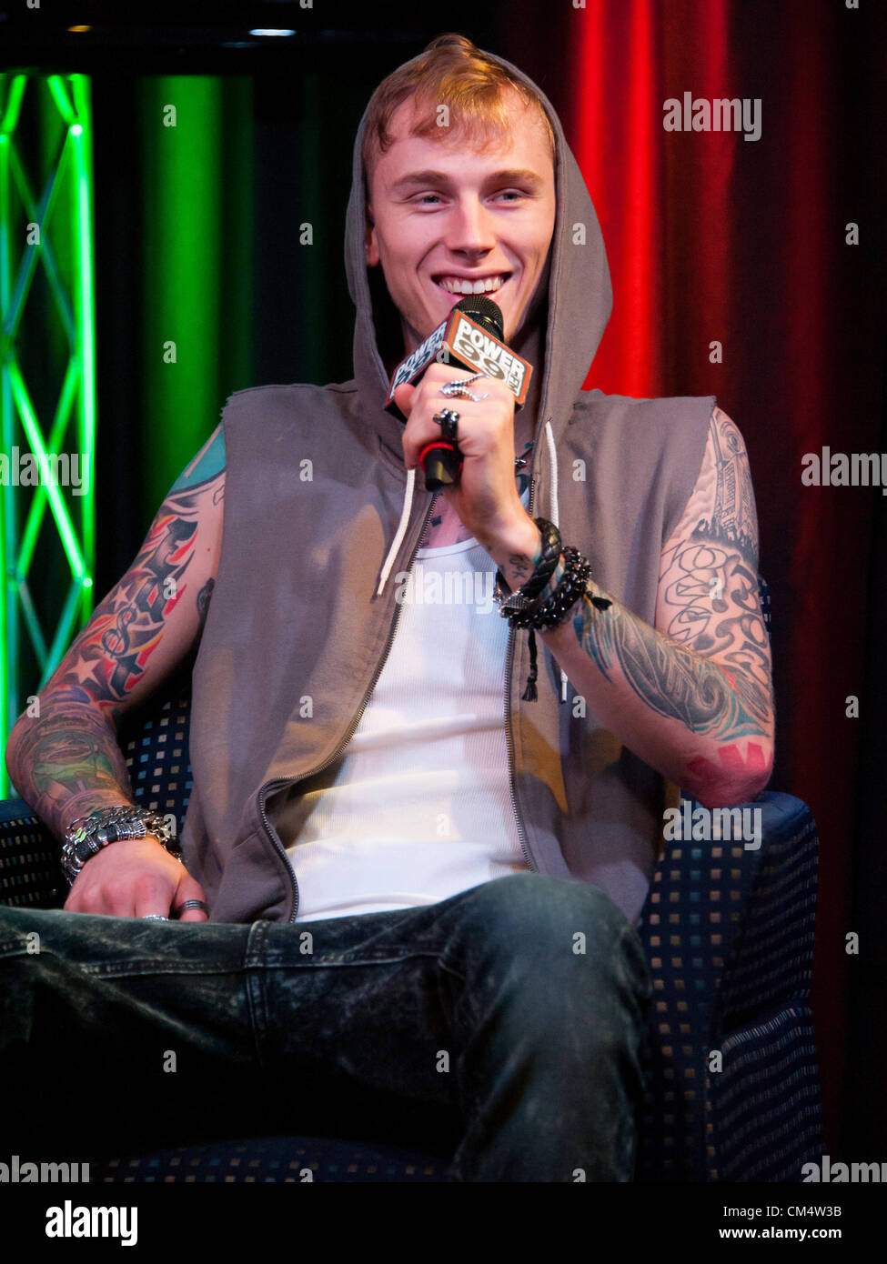 Oct. 4, 2012 - Philadelphia, Pennsylvania, U.S - Rapper MGK