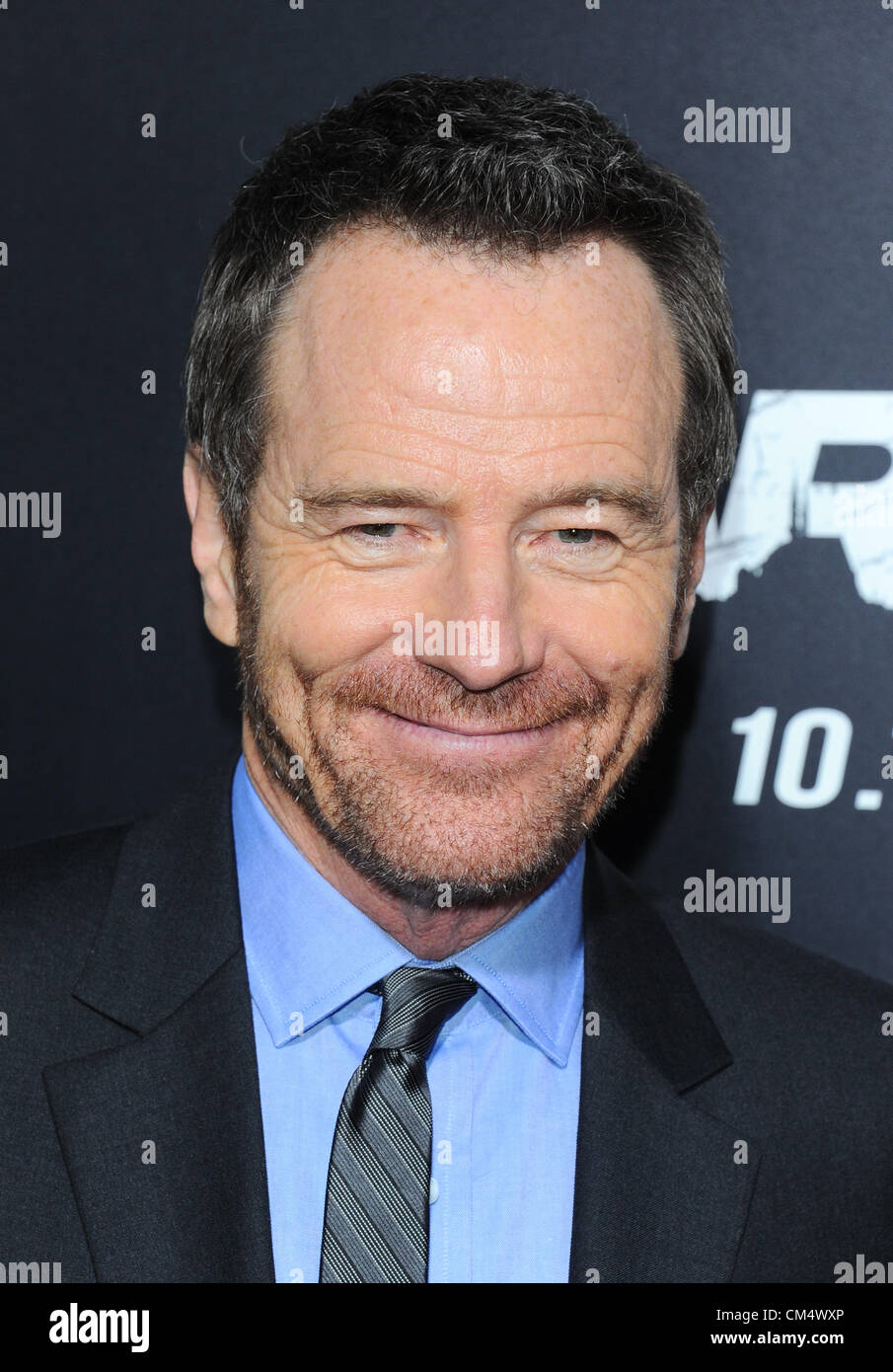 Bryan Cranston at the film premiere for 'Argo' in Beverly Hills, CA Oct 4th 2012. USA. Stock Photo