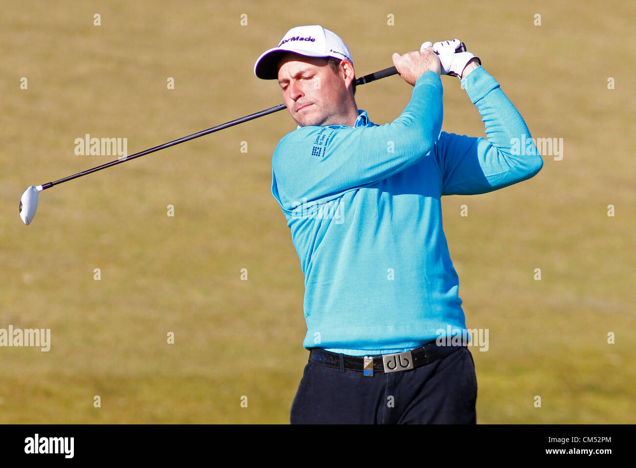 Scotland, UK. 05 October 2012. David Howell (ENG) competing in The