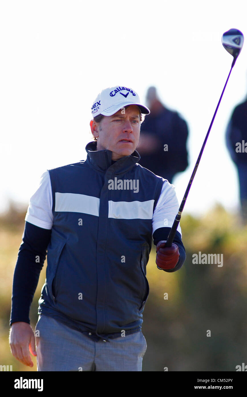 Scotland, UK. 05 October 2012. Actor Greg Kinnear competing in The