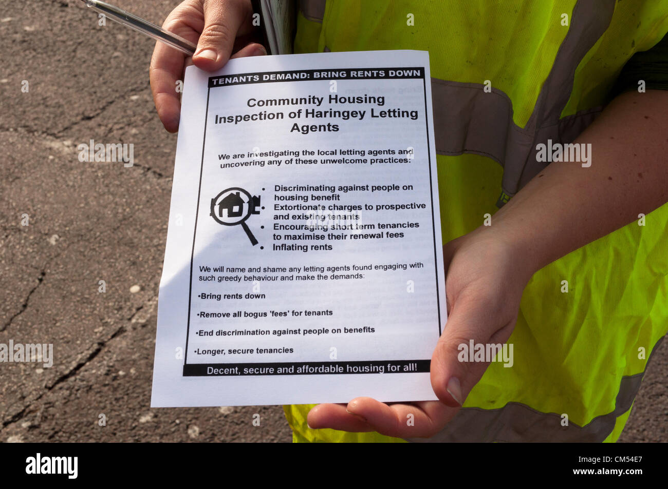 Haringey housing action group hires stock photography and images Alamy