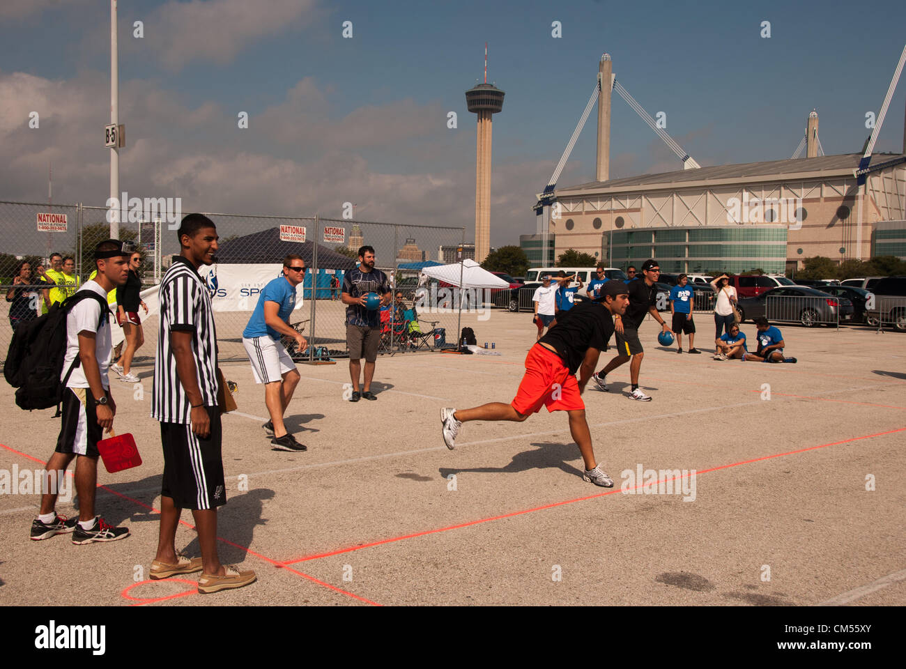 6 October 2012 San Antonio, Texas, USA Players participate in a