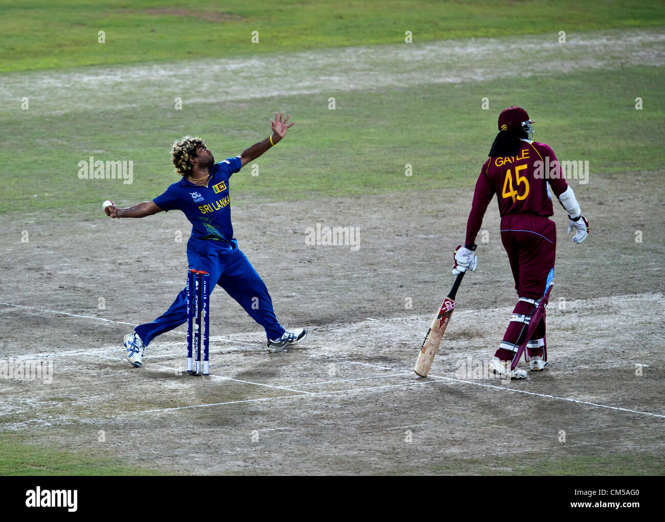 sri lanka star bowler had an off day with an economy rete of 1350 CM5AG0