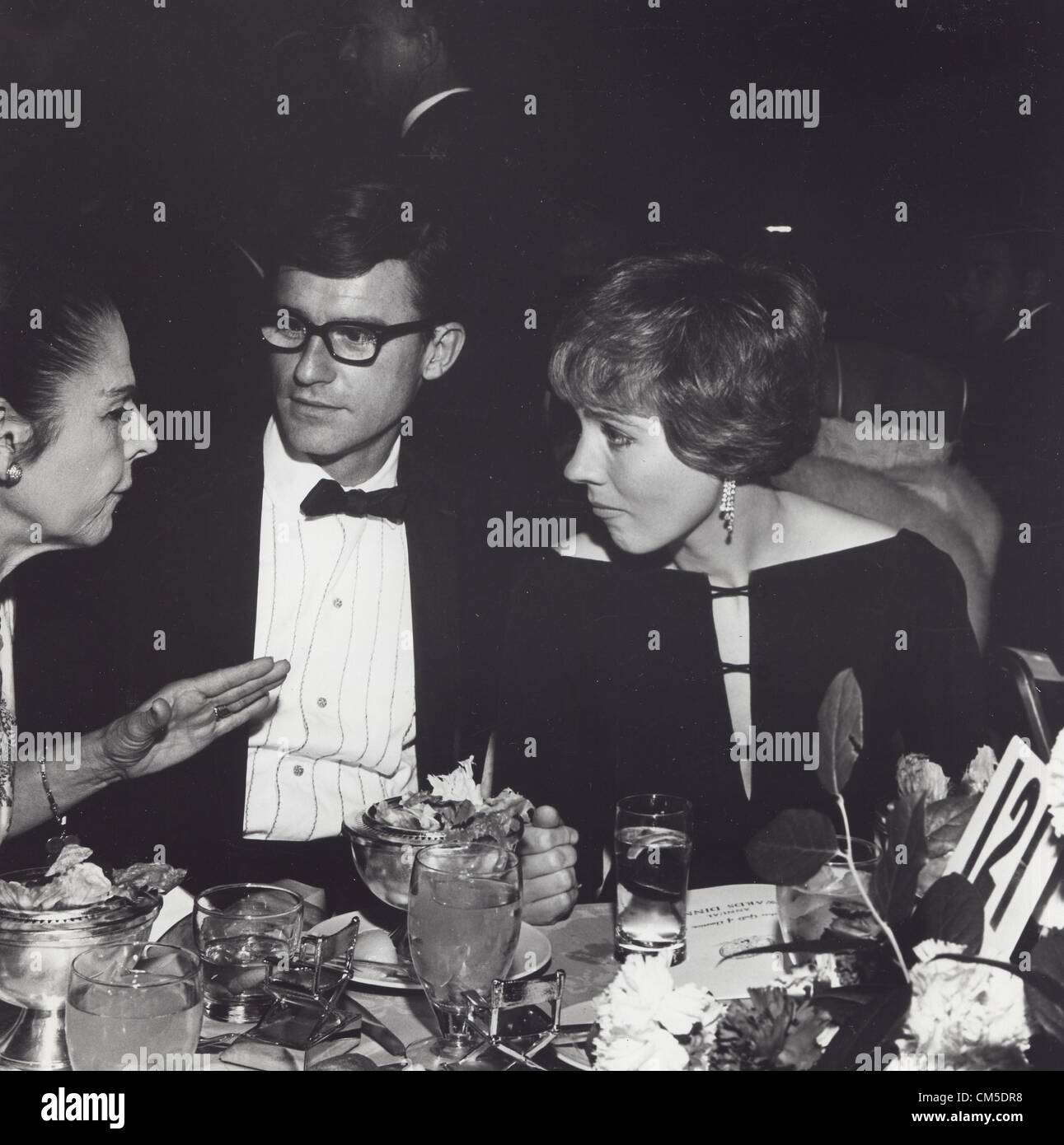 RODDY MCDOWALL with Ruth Gordon and Julie Andrews.Supplied by   Photos, inc.(Credit Image: © Supplied By Globe Photos, Inc/Globe Photos/ZUMAPRESS.com) Stock Photo