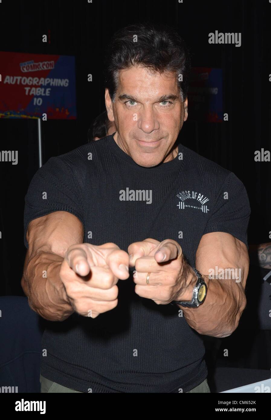 Lou Ferrigno in attendance for New York Comic Con - SATURDAY, Javits ...