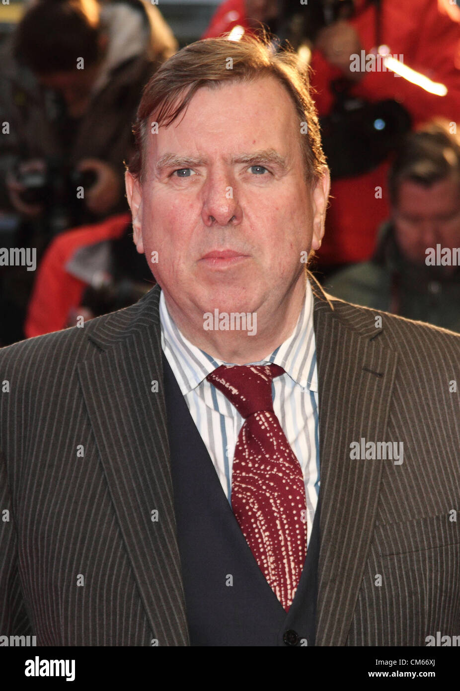 Timothy Spall at the BFI London Film Festival screening of 'Ginger and Rosa' ' at the Odeon West End, London October 13th 2012  Photo by Keith Mayhew Stock Photo