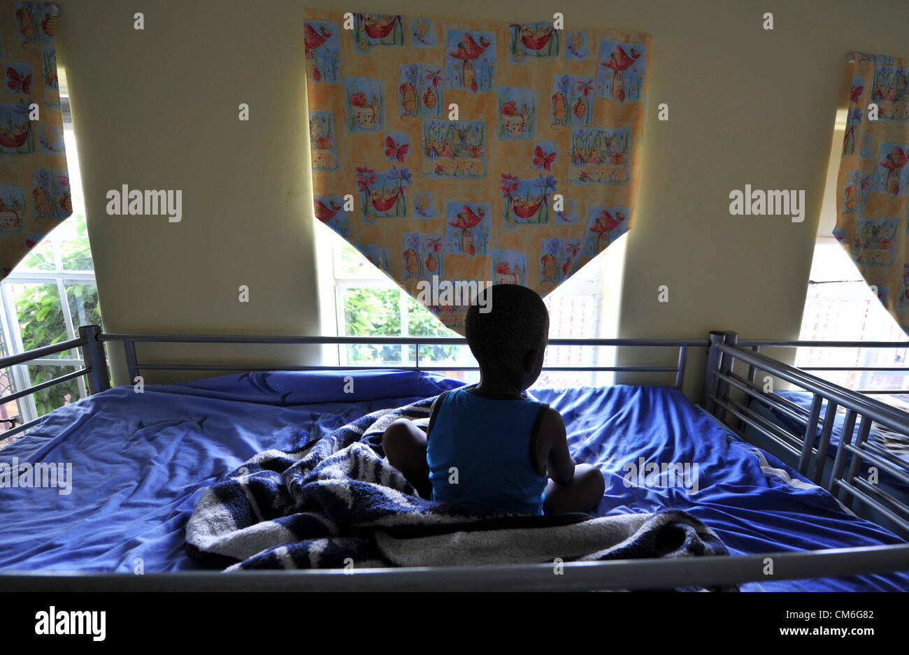 JOHANNESBURG, SOUTH AFRICA An abandoned child at the Cotlands Baby