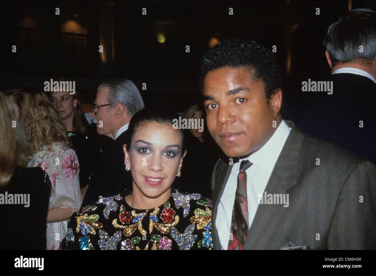 JACKSON 5.Dee Dee and Tito Jackson.(Credit Image: © Bob Kates/Globe