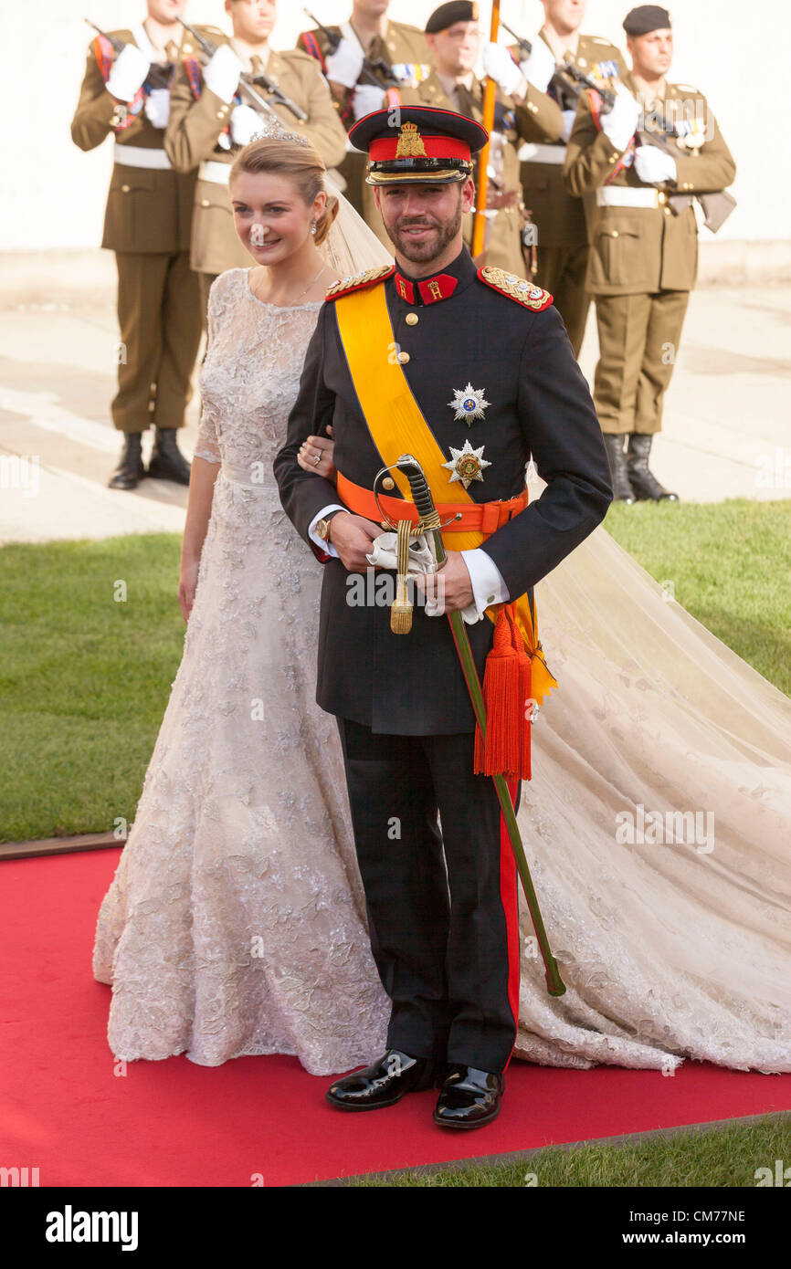 20102012 Luxembourg Luxembourg City Wedding Of The Hereditary Grand Duke Guillaume And 3257