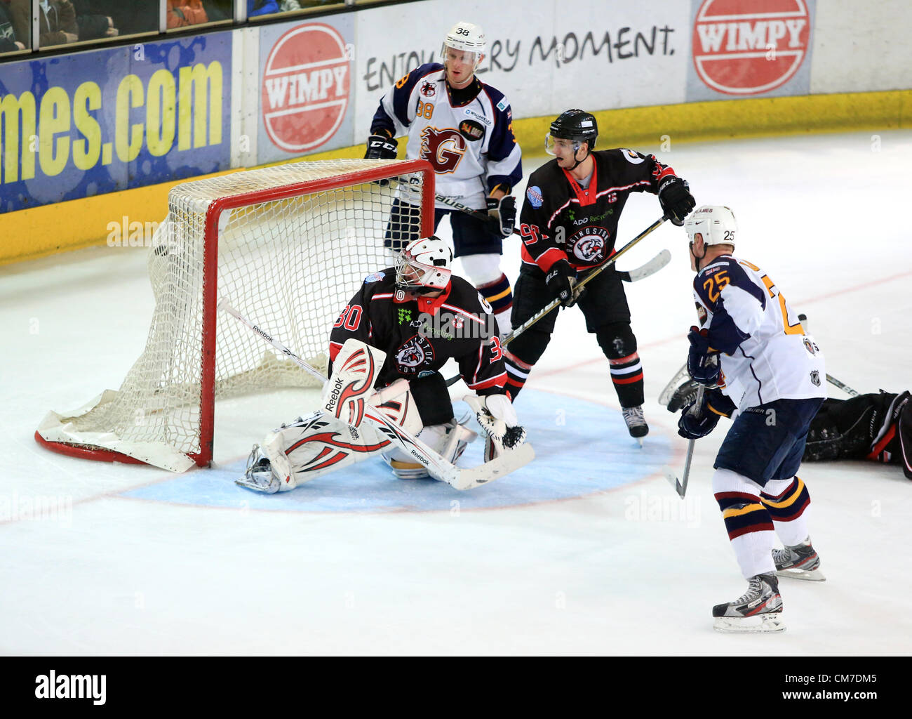 Flames ice hockey hi-res stock photography and images - Page 2 - Alamy