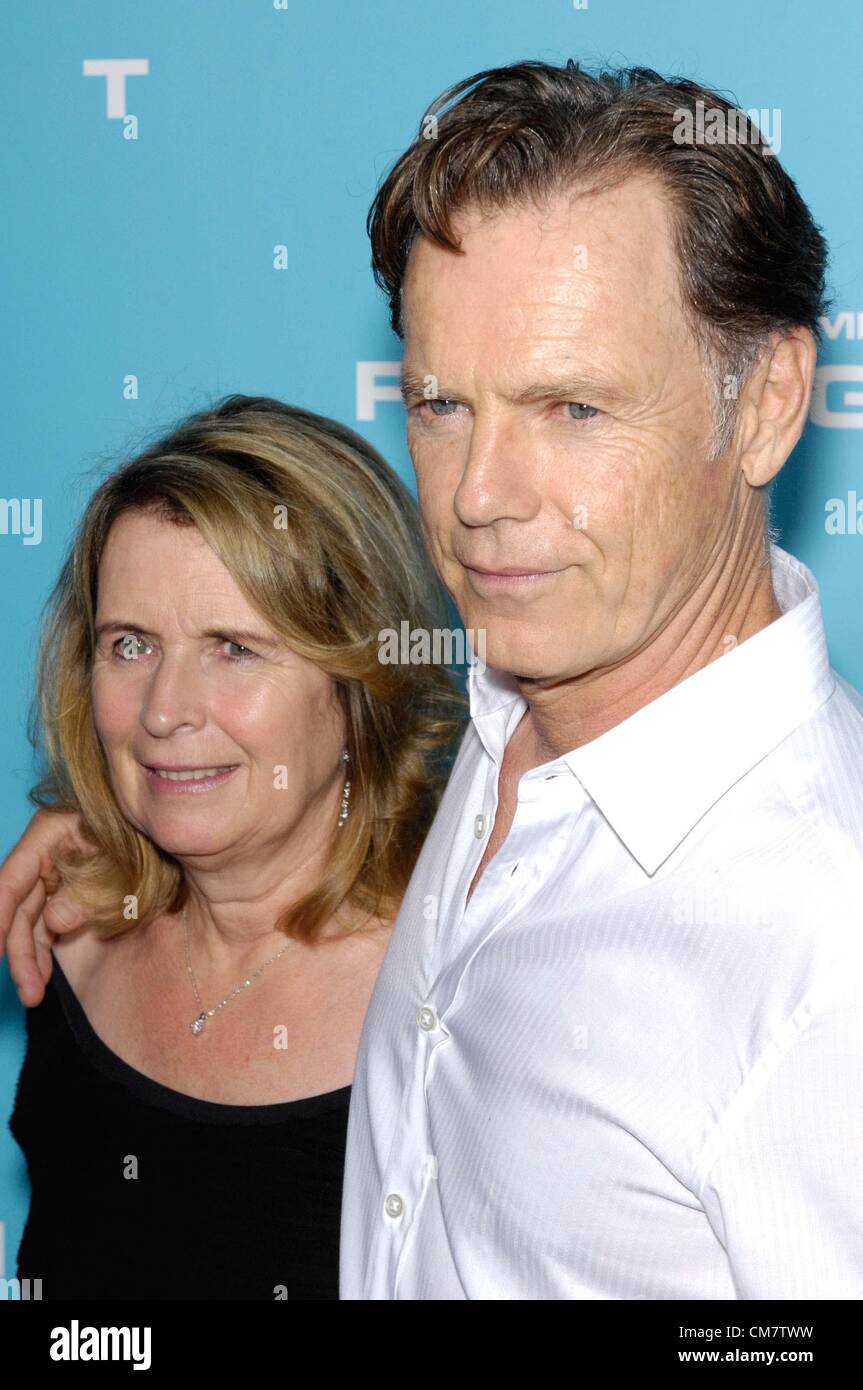 Oct. 23, 2012 - Hollywood, California, U.S. - Bruce Greenwood and Susan Devlin during the premiere of the new movie from Paramount Pictures FLIGHT, held at the Arclight Cinema, on October 23, 2012, in Los Angeles.(Credit Image: © Michael Germana/Globe Photos/ZUMAPRESS.com) Stock Photo