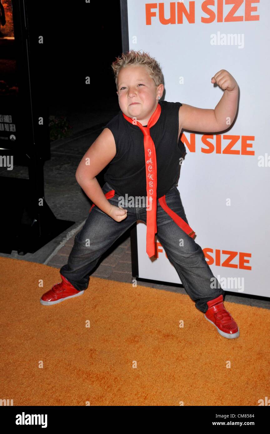 Los Angeles, USA. 25th October 2012. Jackson Nicoll at arrivals for FUN