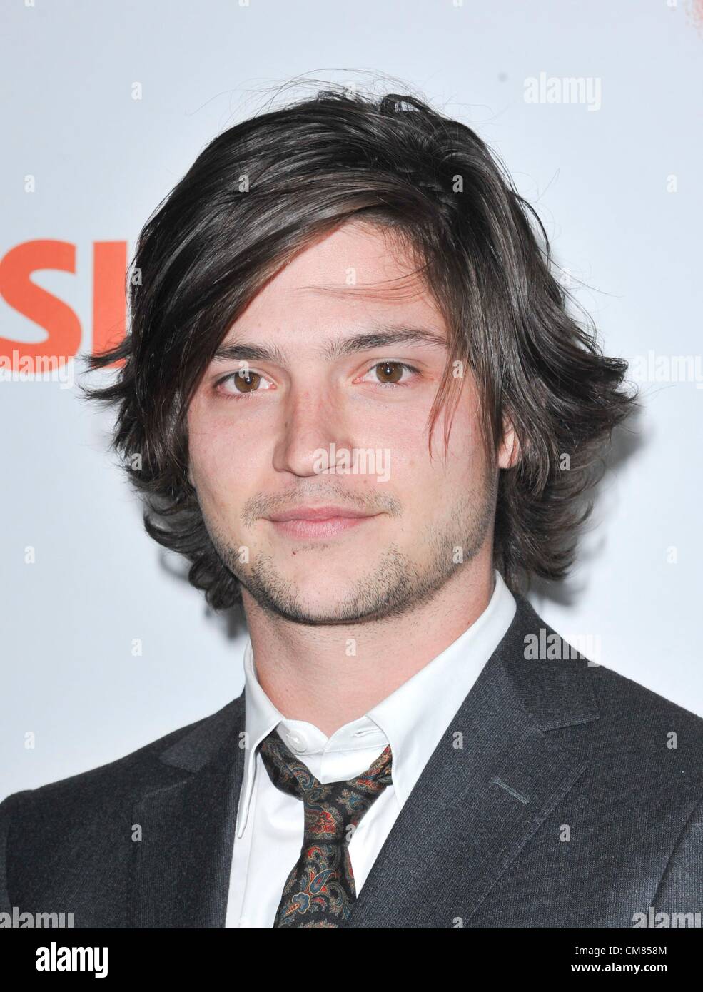 Los Angeles, USA. 25th October 2012. Thomas McDonell at arrivals for ...
