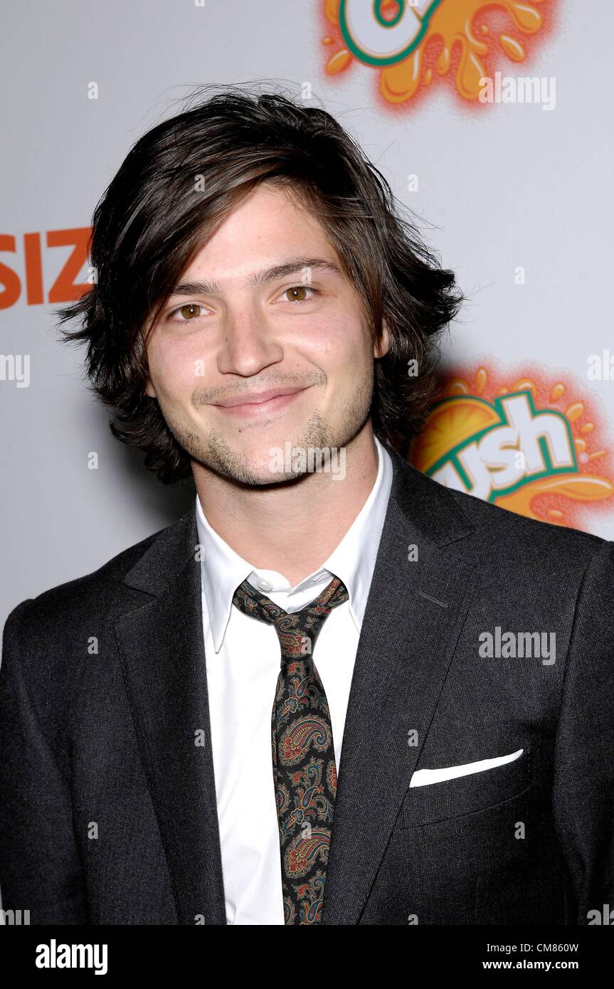 Los Angeles, USA. 25th October 2012. Thomas McDonell at arrivals for ...