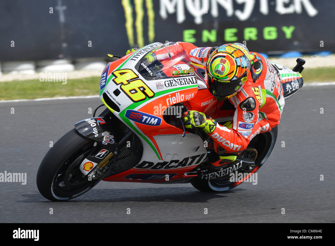 rossi ducati 2012