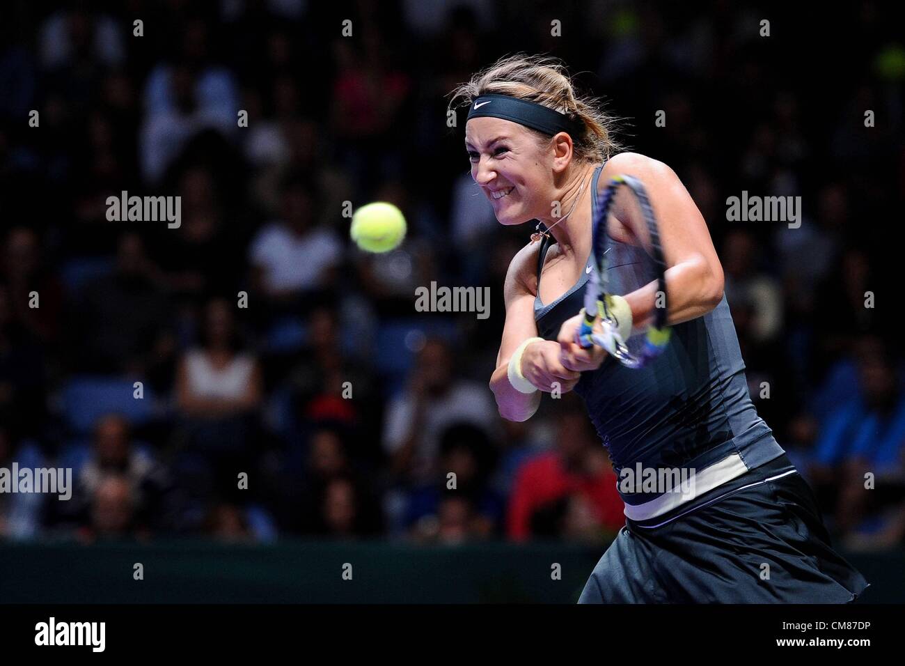25.10.2012. Istanbul, Turkey, WTA Womens tennis  Championships Istanbul Turkey  Victoria Azarenka BLR Stock Photo
