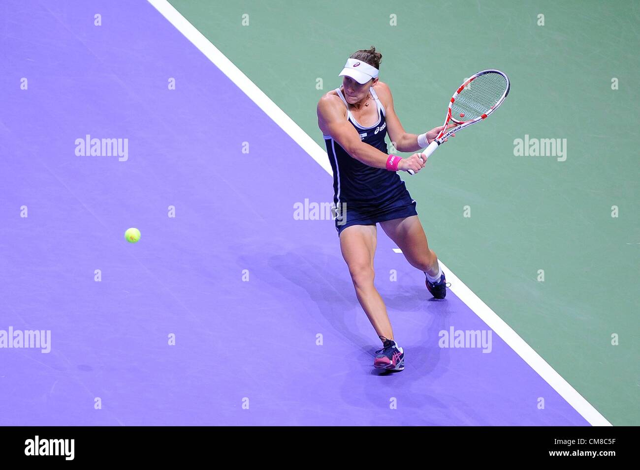 26.10.2012. Istanbul, Turkey.   Samantha Stosur Aus Tennis Masters feminine WTA Tennis women Istanbul 26 10 2012 Stock Photo