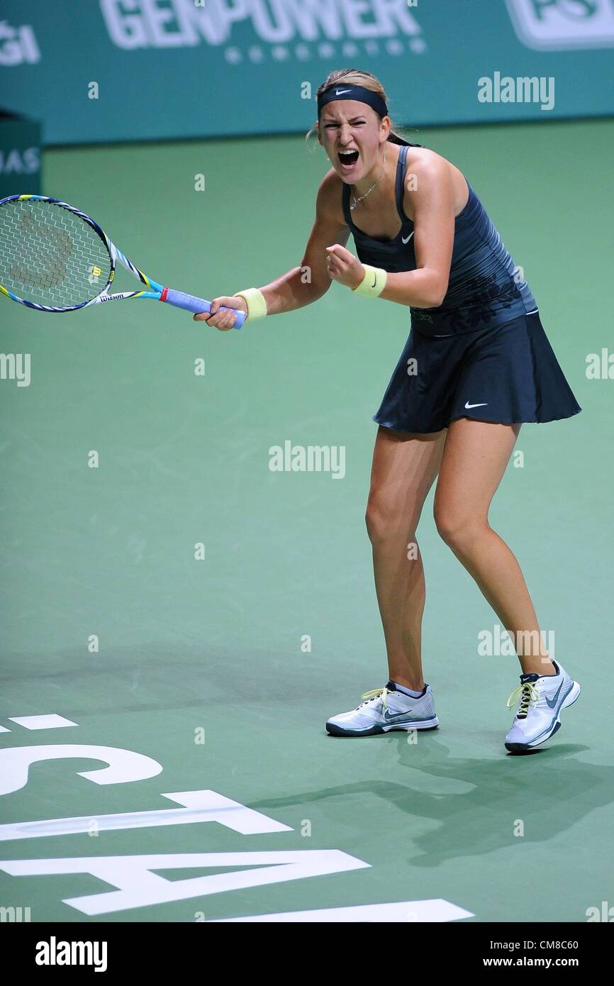 26.10.2012. Istanbul, Turkey. Victoria Azarenka BLR Tennis Masters WTA  Tennis women Istanbul 26 10 2012 Stock Photo - Alamy