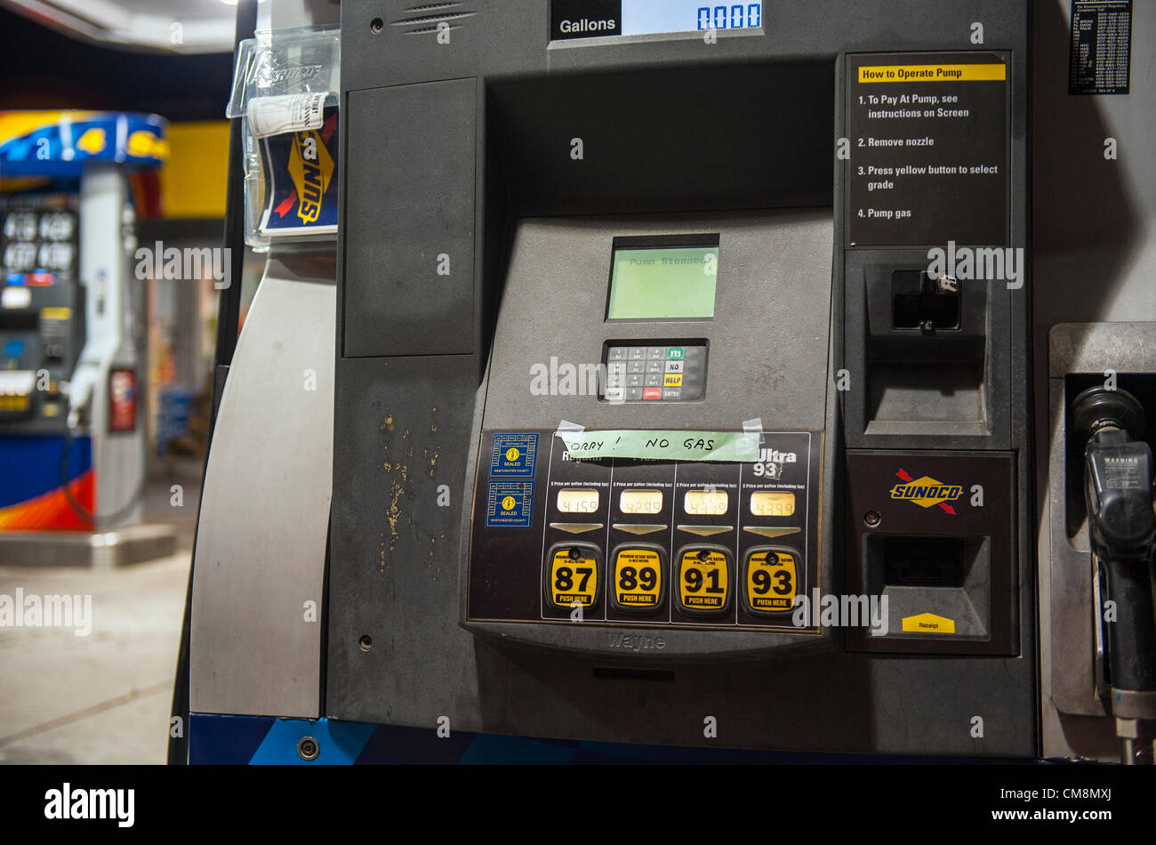 Sunoco gas station hires stock photography and images Alamy