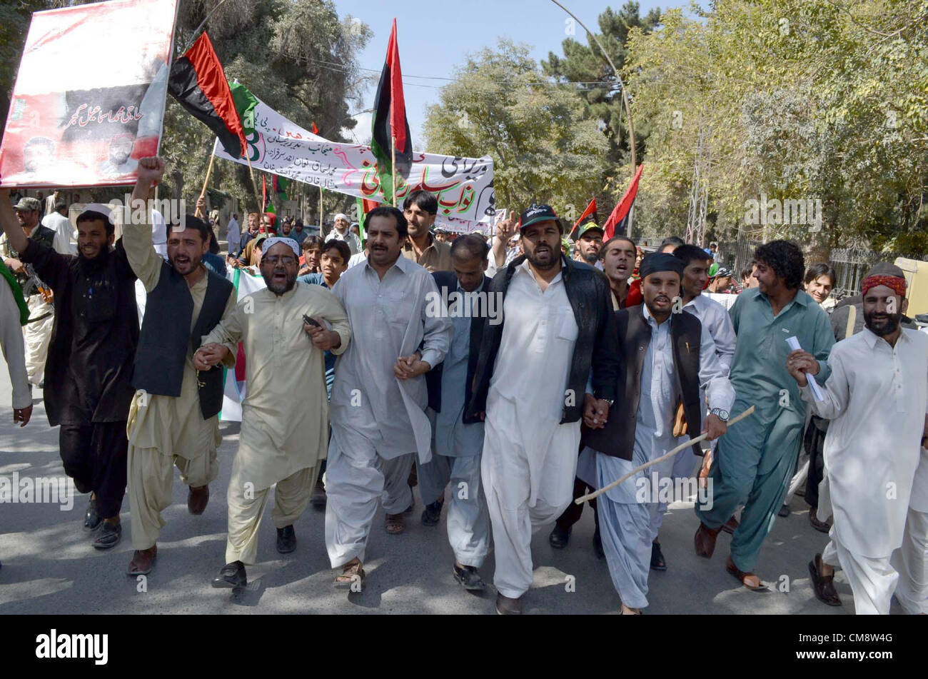 MPA Haji Ismail Gujjar And Sardar Zain ul Abideen Lead A Rally In Favor MPA Haji Ismail Gujjar And Sardar Zain ul Abideen Lead A Rally In Favor