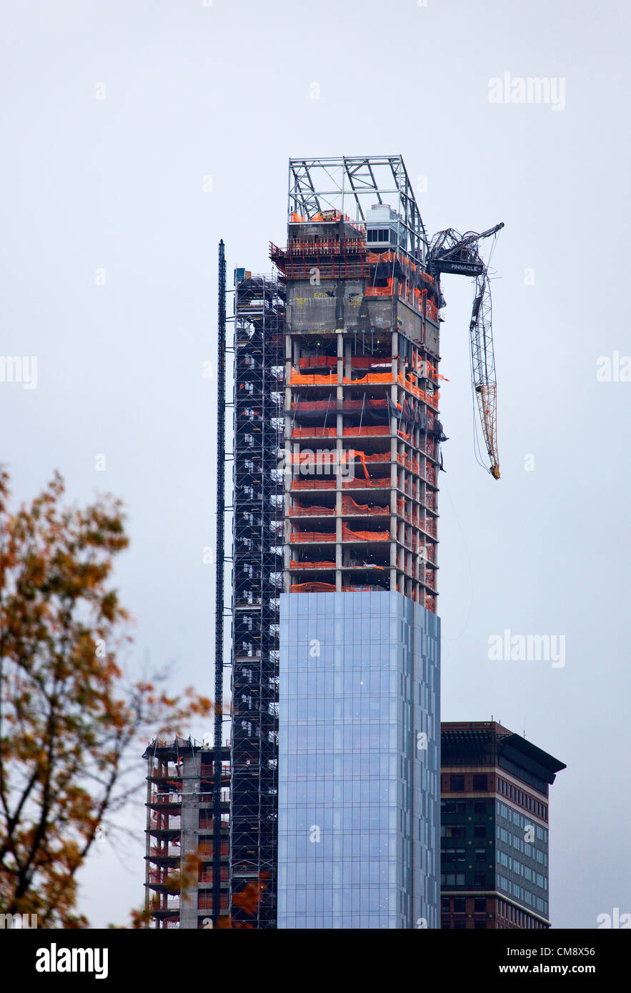 New York, USA. 30th October 2012. Hurricane Sandy aftermath, street shots in the streets of New York city. Credit:  Andy Selinger / Alamy Live News Stock Photo