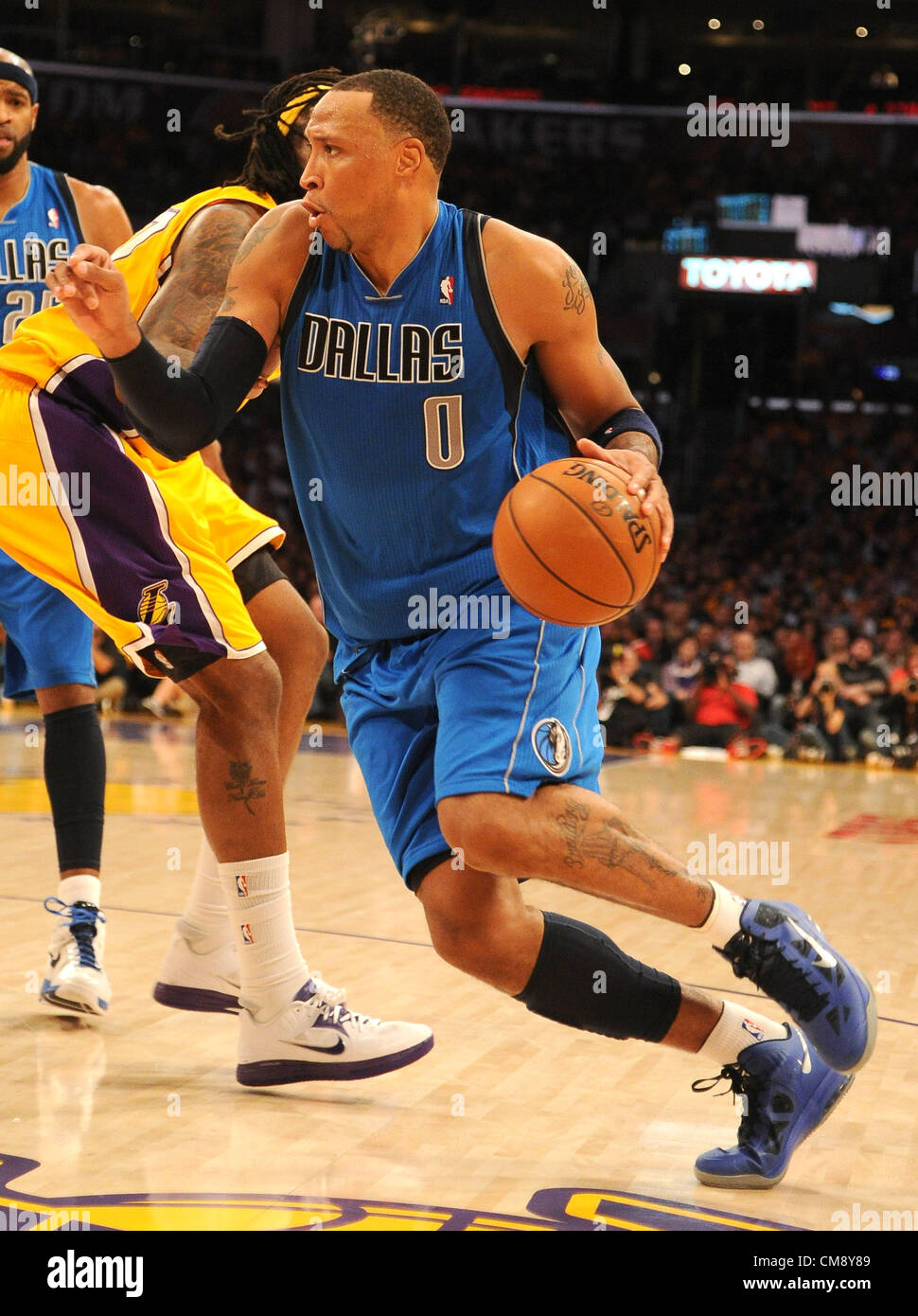 Oct 31 2012 Los Angeles California Usa Dallas Mavericks