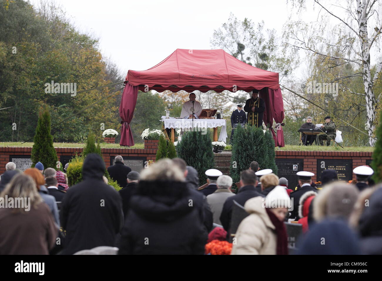 Gdynia, Poland 1st, November 2012 All Saint's Day celebrated in Poland
