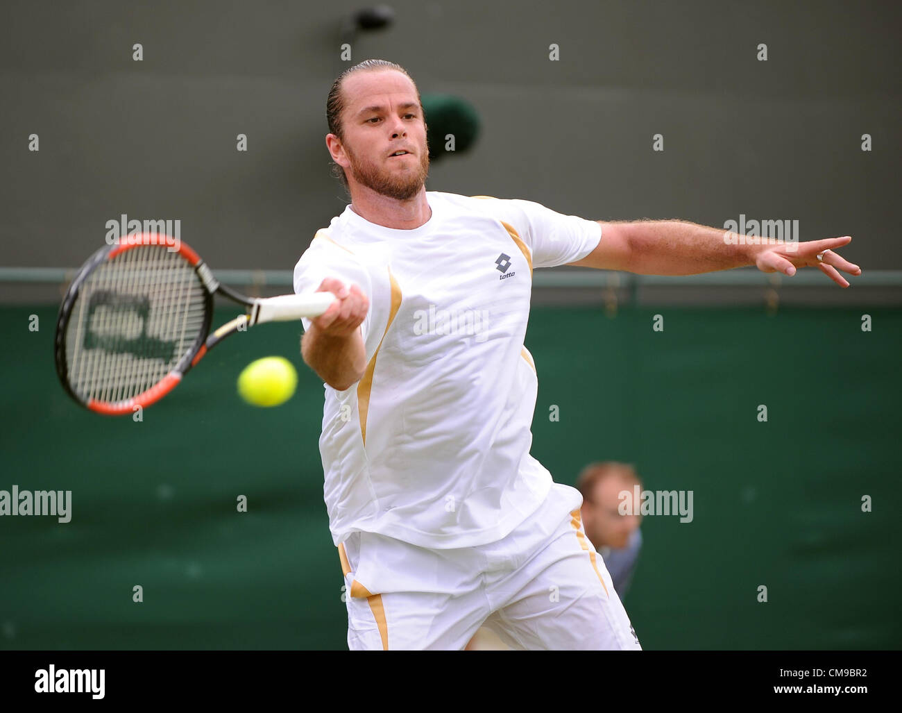XAVIER MALISSE BELGIUM THE ALL ENGLAND TENNIS CLUB WIMBLEDON LONDON