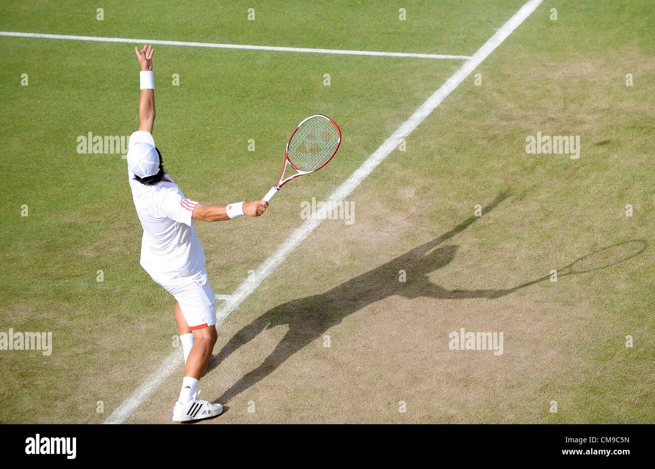 GO SOEDA JAPAN JAPAN THE ALL ENGLAND TENNIS CLUB WIMBLEDON LONDON ENGLAND 28 June 2012 Stock Photo