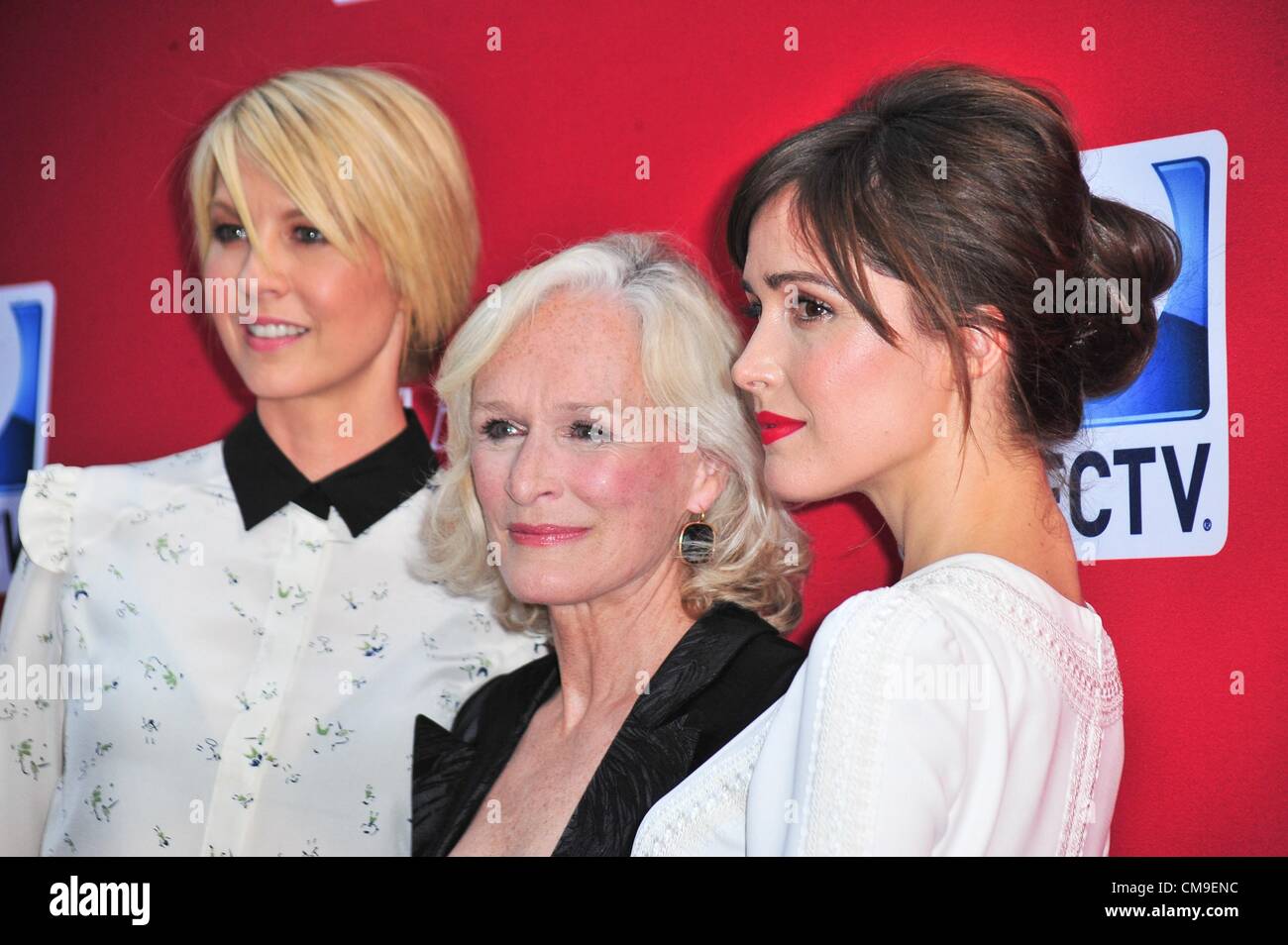 Jenna Elfman, Glenn Close, Rose Byrne at arrivals for DAMAGES Season ...