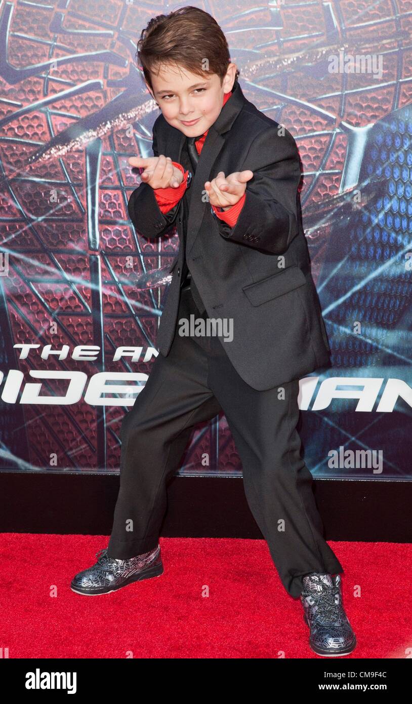 Max Charles At Arrivals For The Amazing Spider Man Premiere Regency Village Westwood Theatre Los Angeles Ca June 28 2012 Photo By Emiley Schweich Everett Collection Stock Photo Alamy