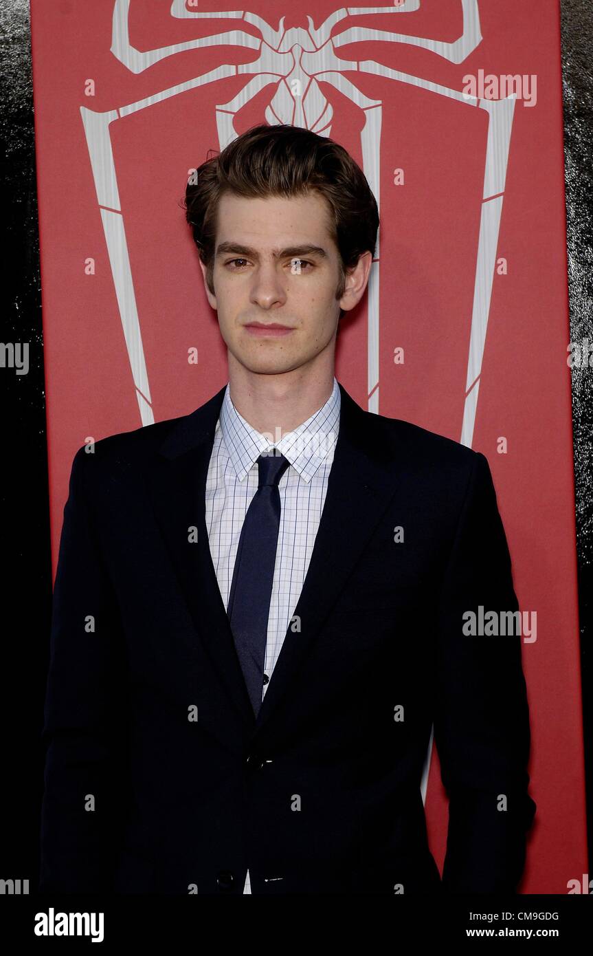 Andrew Garfield At Arrivals For The Amazing Spider Man Premiere