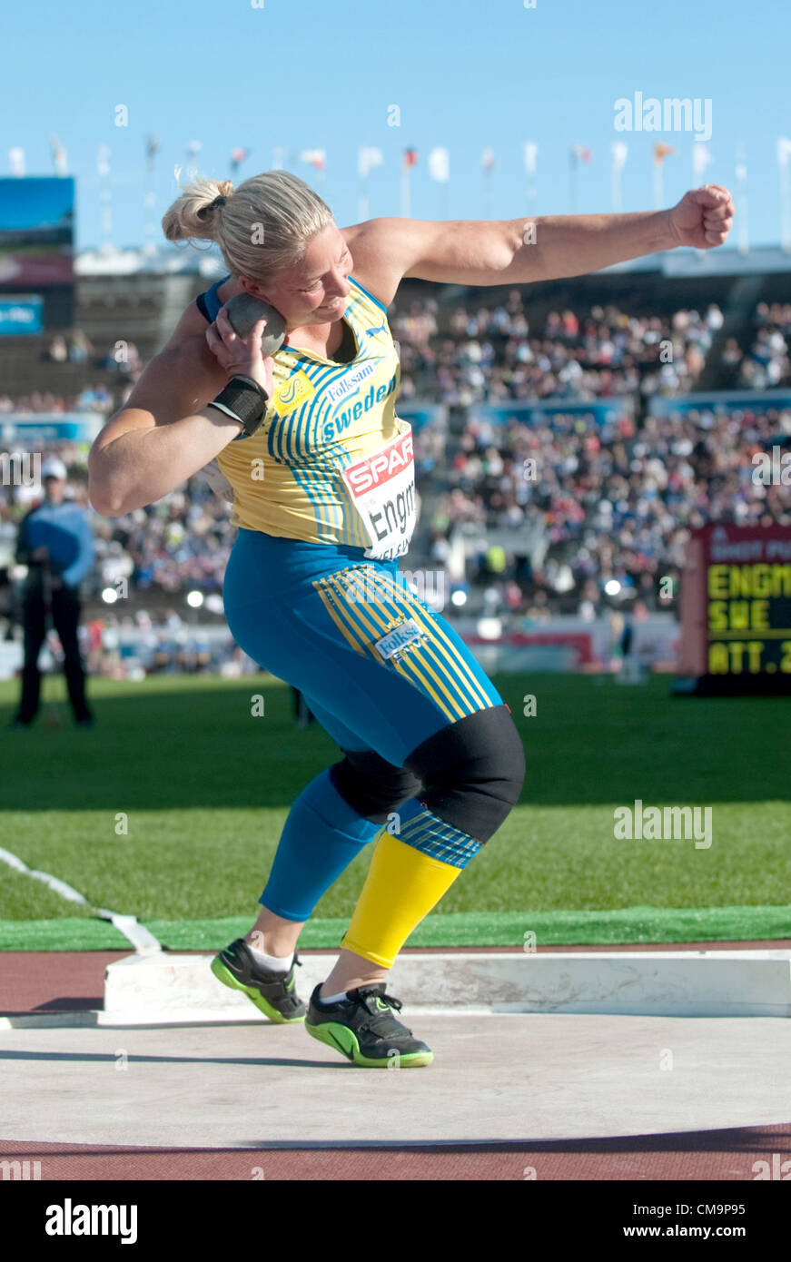 Shot put finland hi-res stock photography and images - Alamy