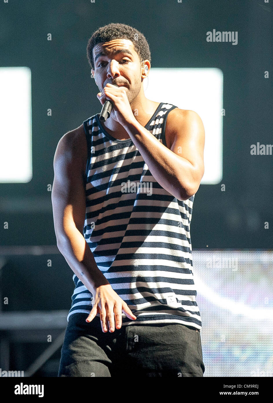 Jun. 20, 2012 - Raleigh, North Carolina; USA - Rap Artist DRAKE ...