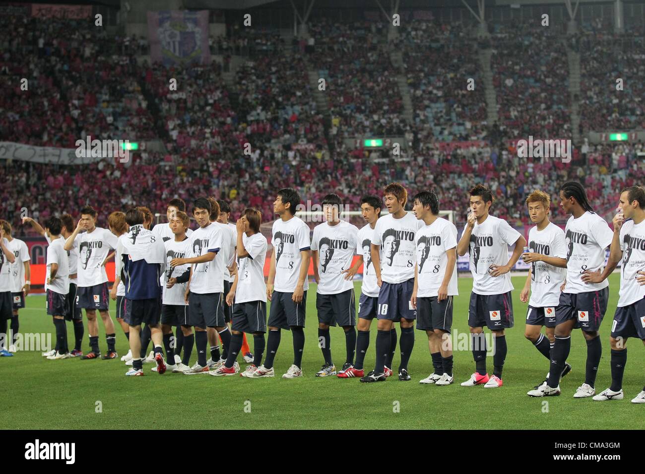 Cerezo Osaka Team Group June 30 12 Football Soccer 12 J League Division 1 16th Sec
