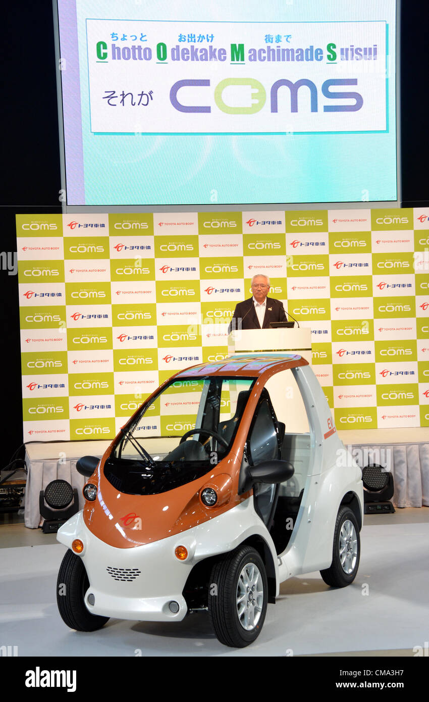 July 2, 2012, Tokyo, Japan Toyota COMS, allnew singleseater