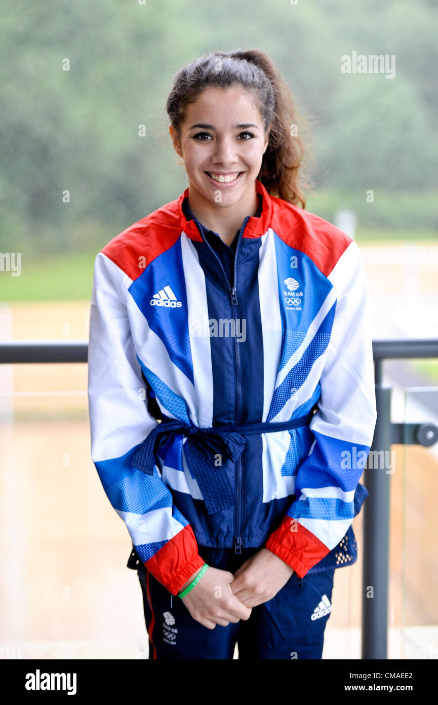 GB Gymnastics Team Announcement Loughborough University 4.7.12.GB