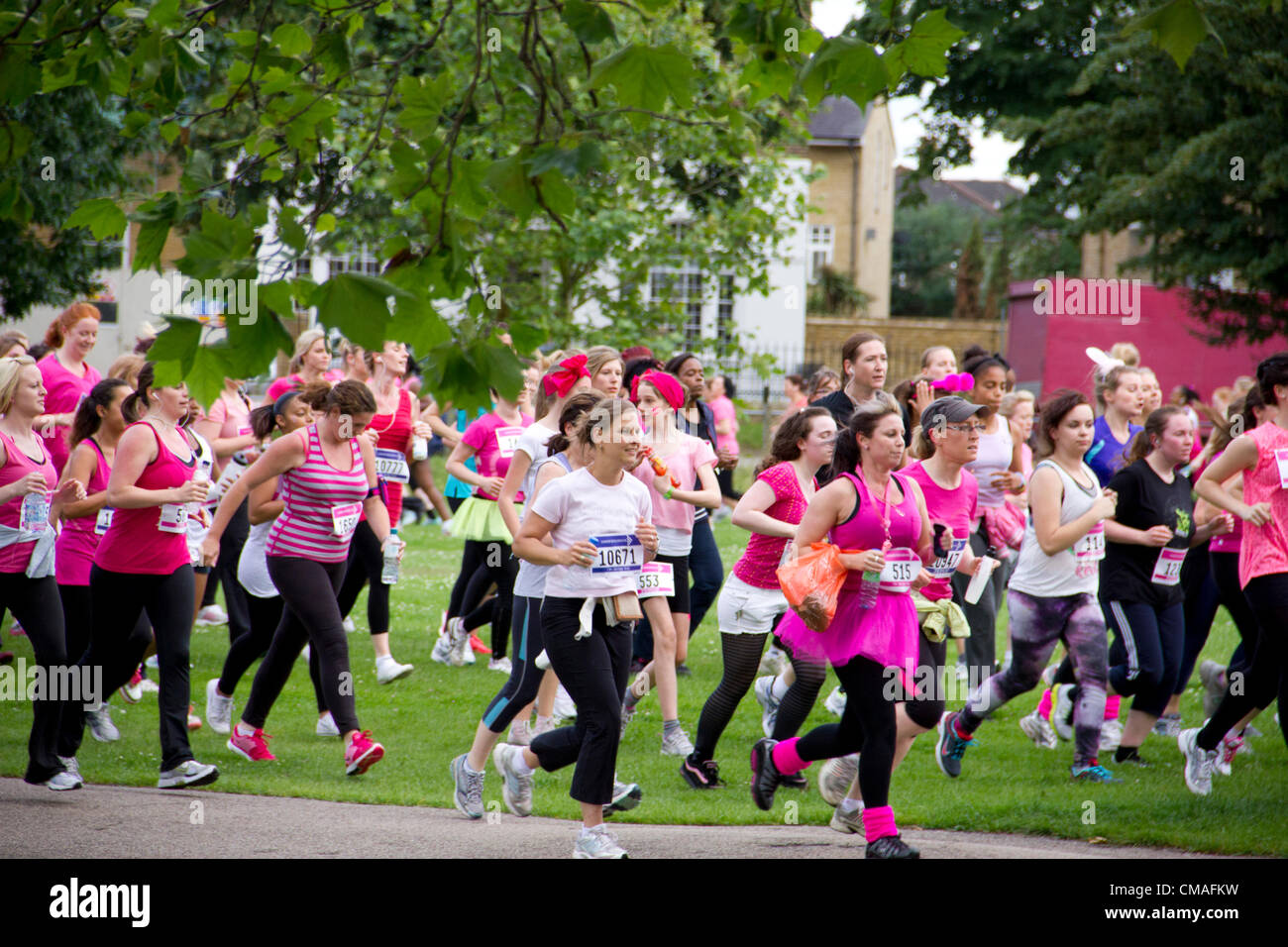 Wed 04 July 2012 - Race for Life Charity Run for Cancer Research UK on ...