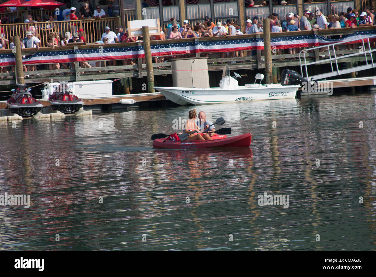 Wednesday, July 4, 2012 Murrells Inlet South Carolina USA 29th annual