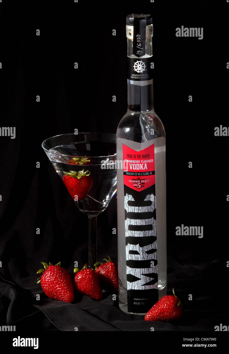 Pride of the Wapsi Strawberry Vodka, at the Mississippi River