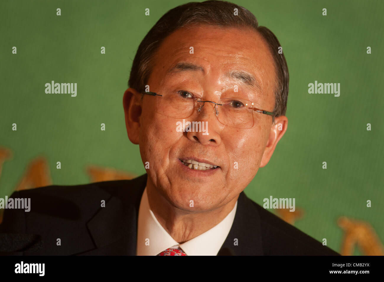 Un Secretary General Ban Ki Moon High Resolution Stock Photography and ...